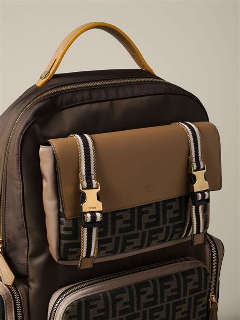 fendi rucksack raten|Men's Luxury Backpacks .